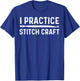 Best Crocheting Art Women Crocheter Crochet Lover T-Shirt - T-Shirt | Royal