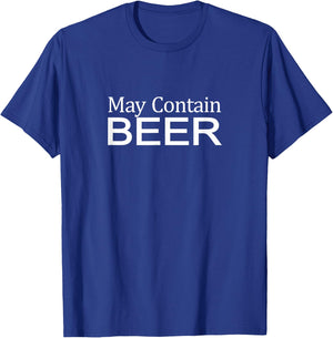 May Contain Beer T-Shirt - T-Shirt | Royal