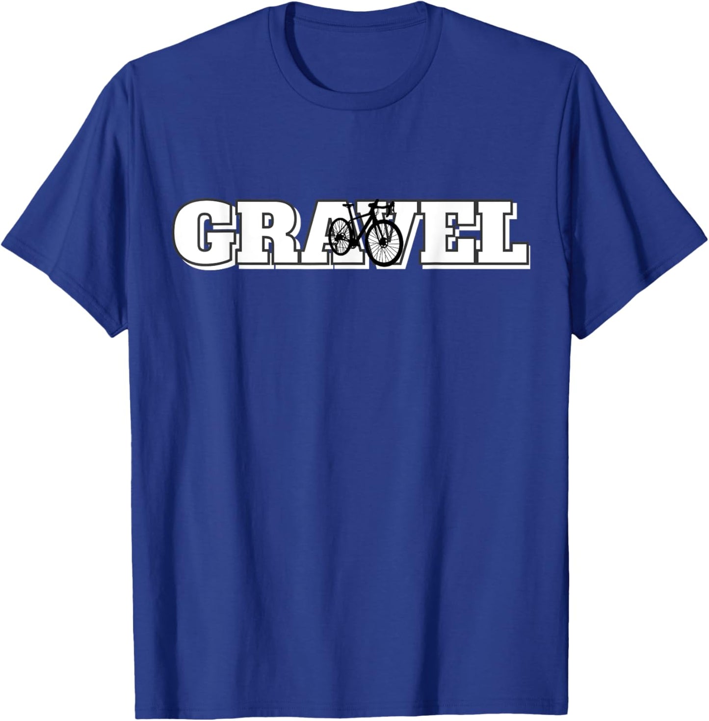 Gravel Bike Design "Gravel" Gravel bike gift T-Shirt - T-Shirt | Royal