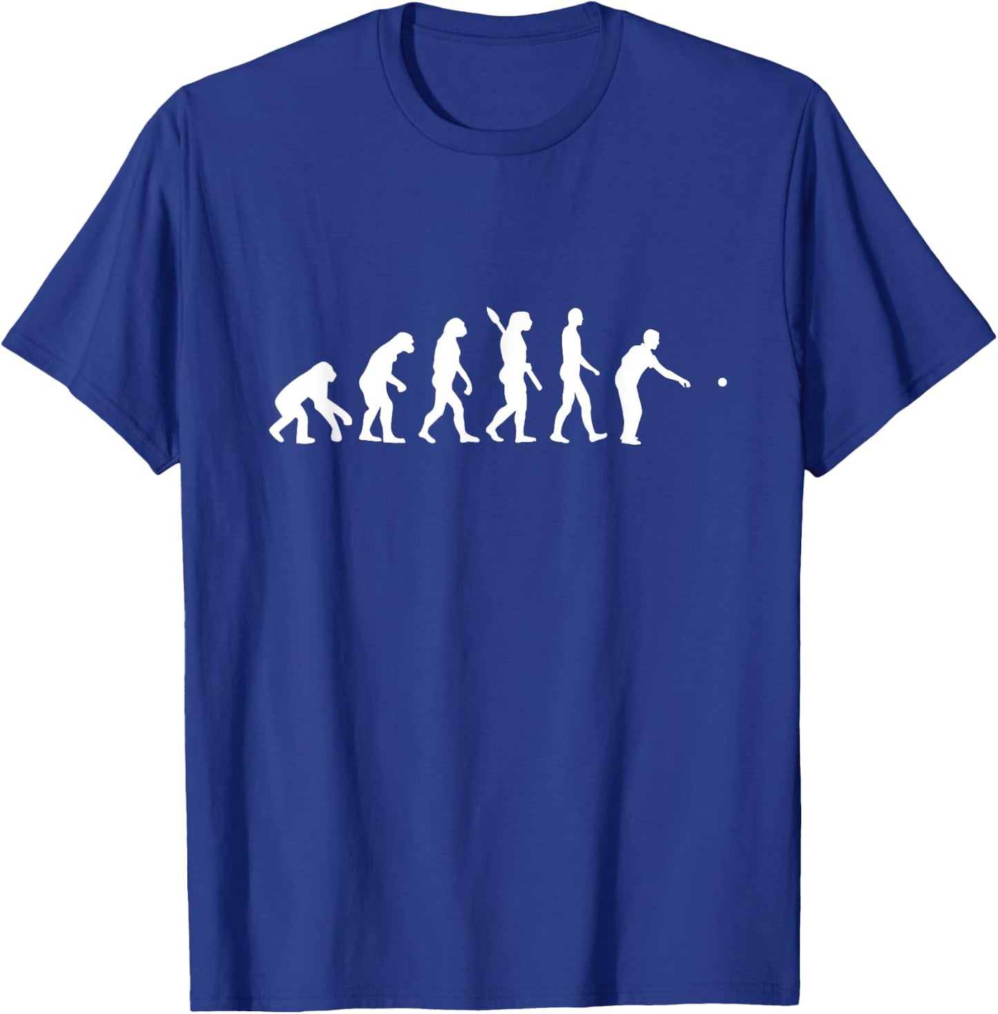 Boule Evolution - Ideal Gift Petanque Boccia T-Shirt - T-Shirt | Royal