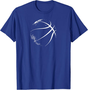 Basketball Graphic Creation element T-Shirt - T-Shirt | Royal