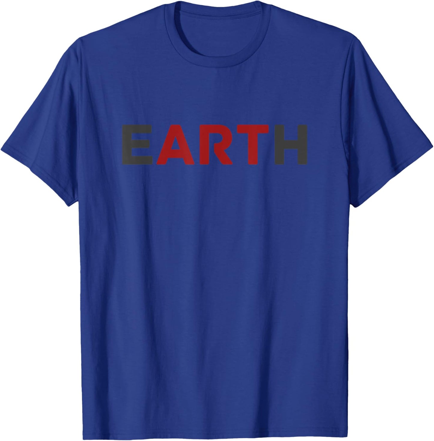 Clever Earth Art T-Shirt - T-Shirt | Royal
