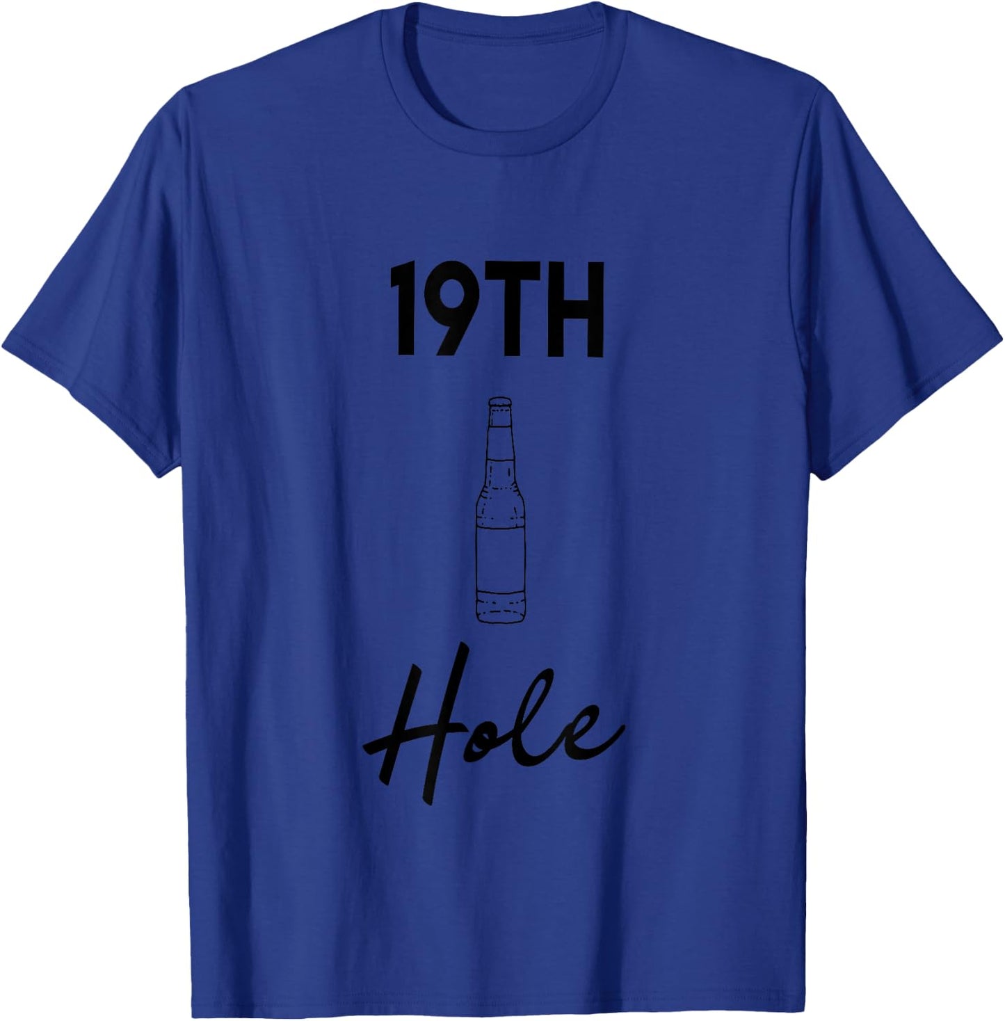 19th Hole Golf Beer T-Shirt - T-Shirt | Royal