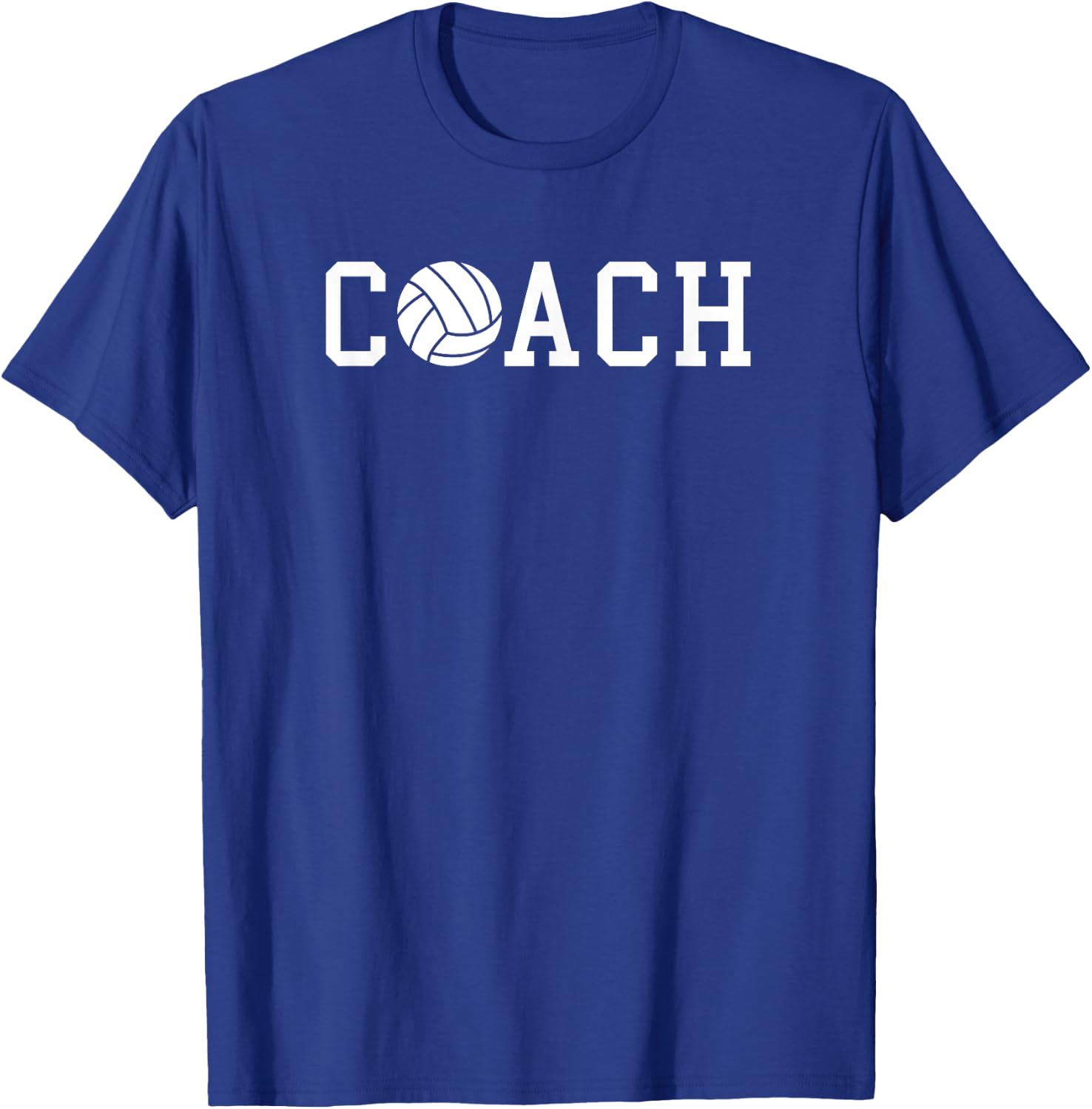 Coach Volleyball Team Gift T-Shirt - T-Shirt | Royal