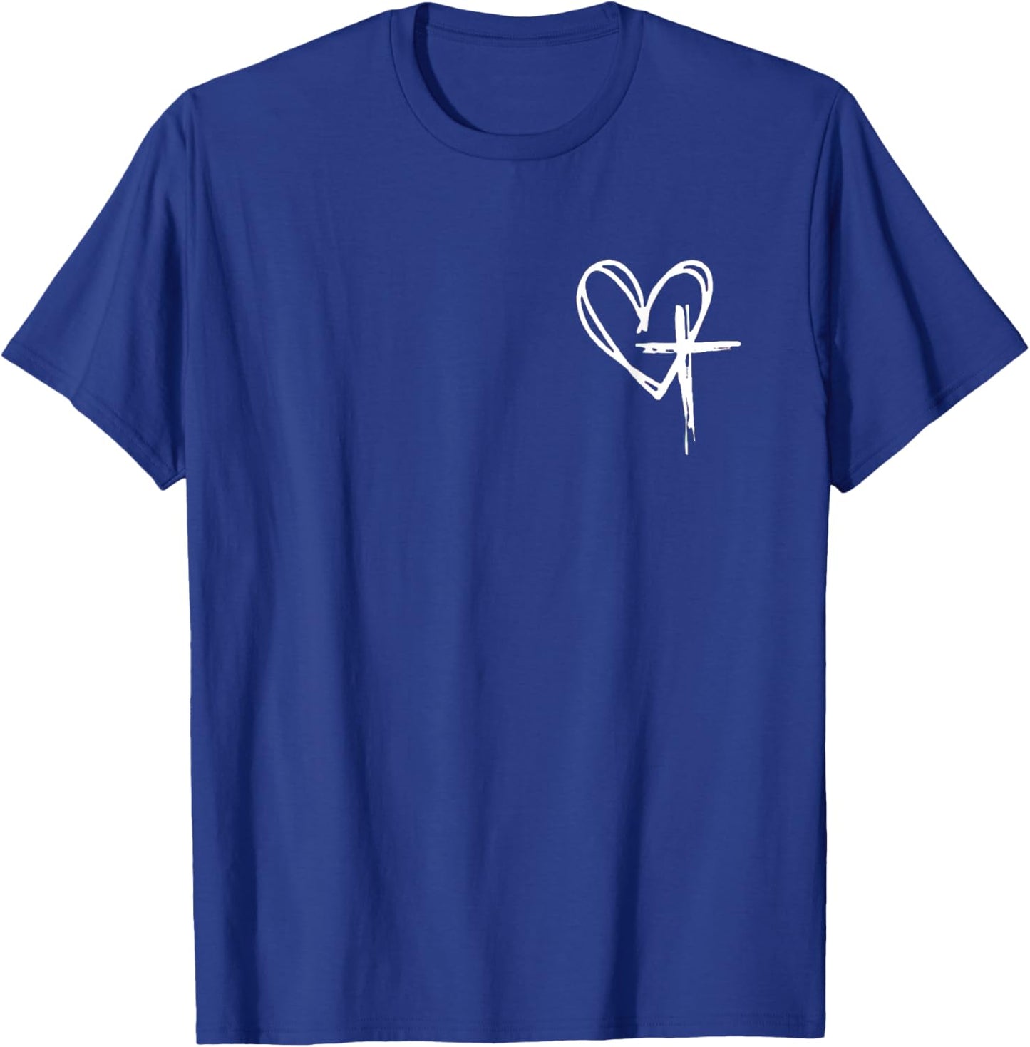 Jesus Has My Back T-Shirt - T-Shirt | Royal