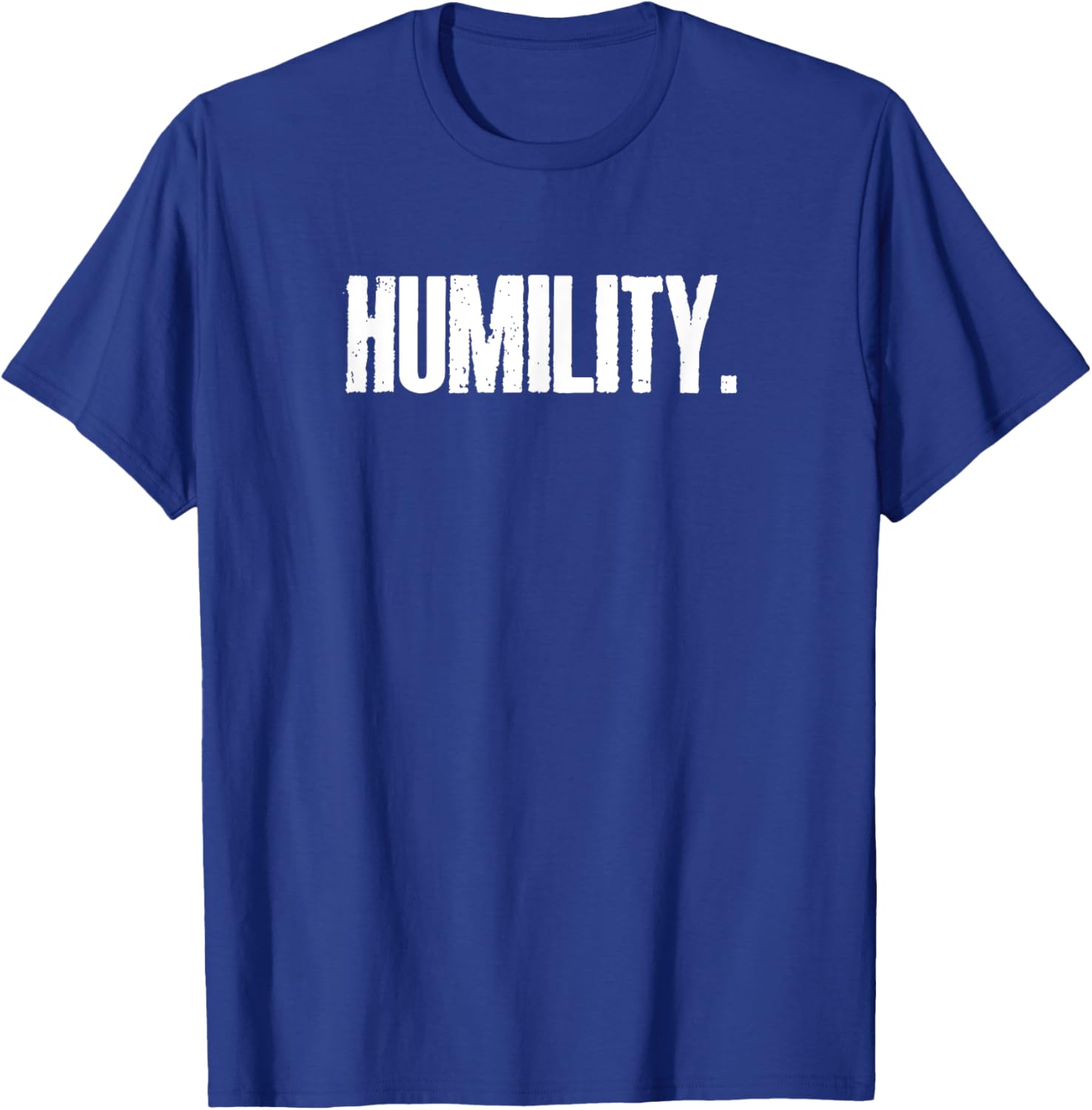 Humility Tang Soo Do Martial Arts 7 Tenets T-Shirt - T-Shirt | Royal