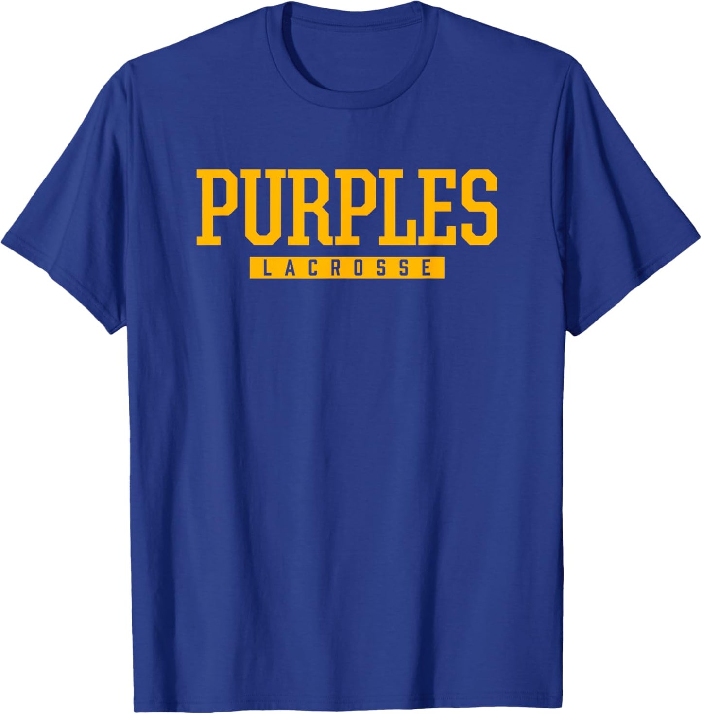 Bowling Green Purples Lacrosse HS T-Shirt - T-Shirt | Royal