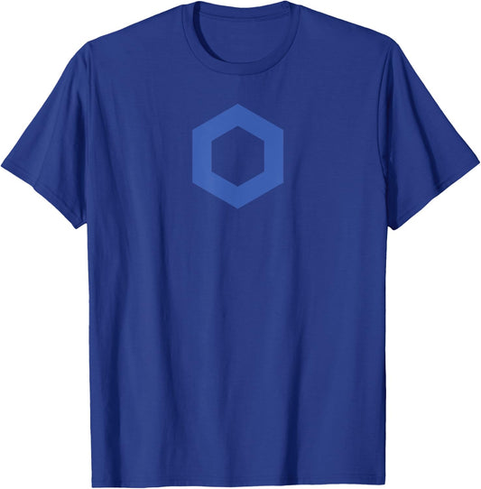 Chainlink LINK Shirt Blockchain Crypto Cryptocurrency T-Shirt - T-Shirt | Royal