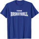 Yukon High School Basketball Warp HS T-Shirt - T-Shirt | Royal