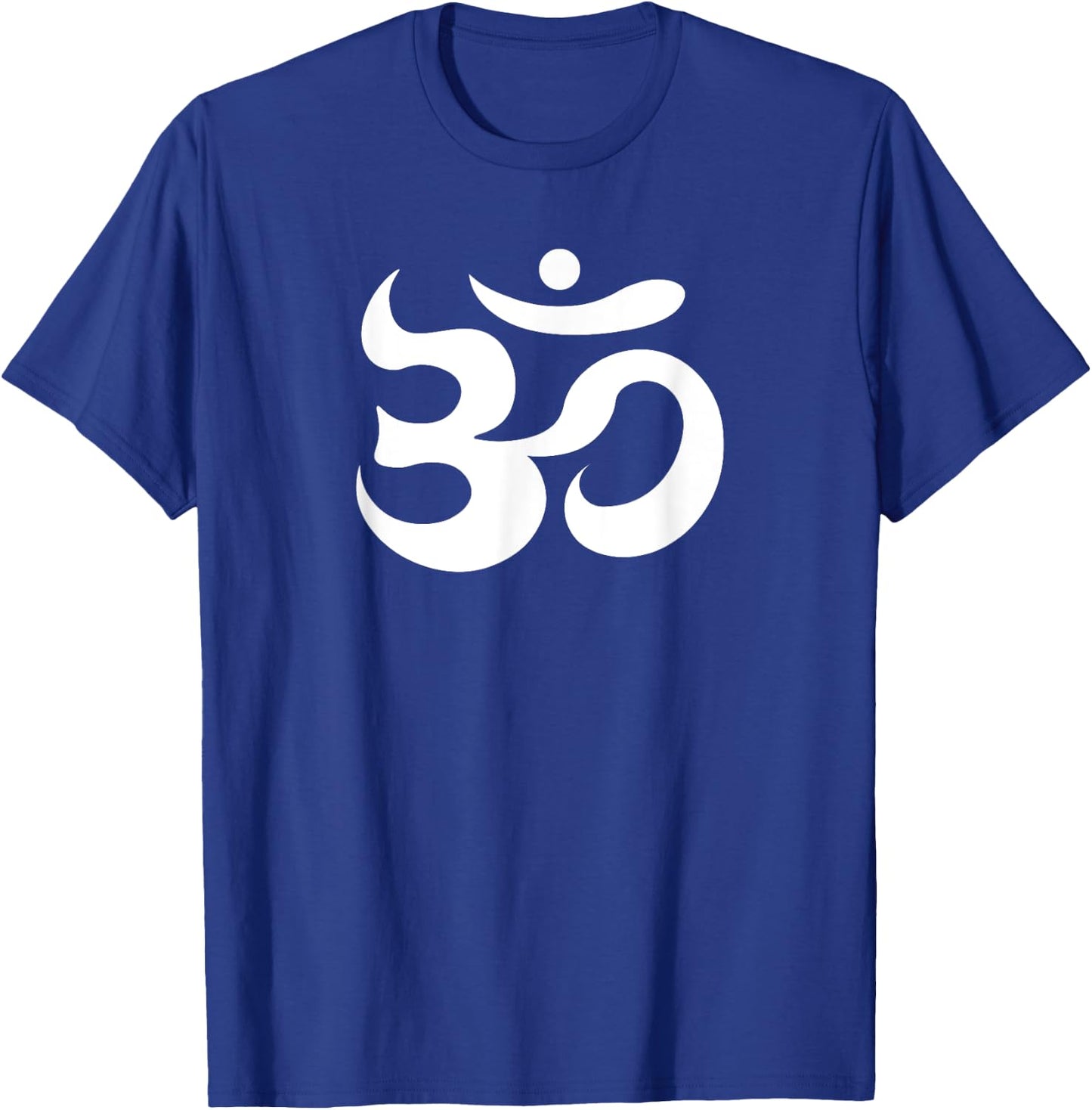 Family Yoga Sign with Om Symbol Design T-Shirt - T-Shirt | Royal