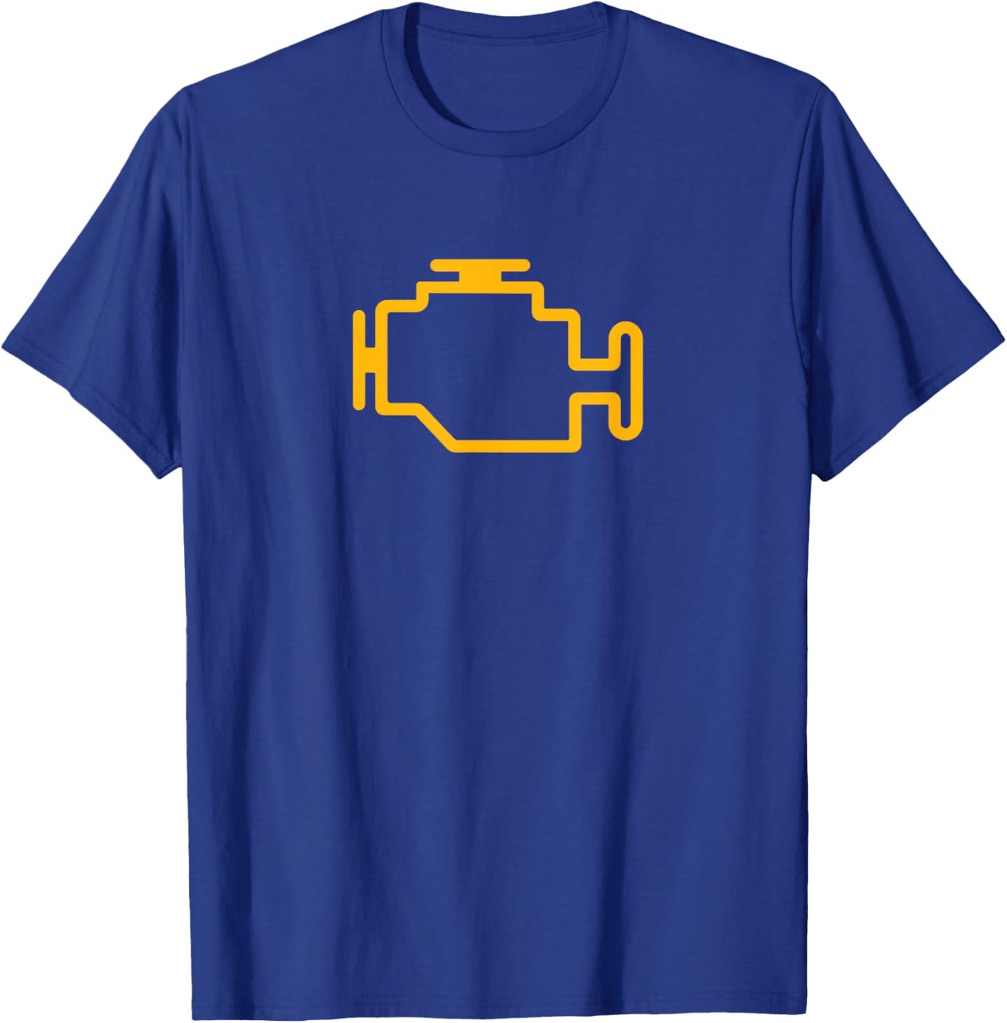 Check Engine T-Shirt - T-Shirt | Royal