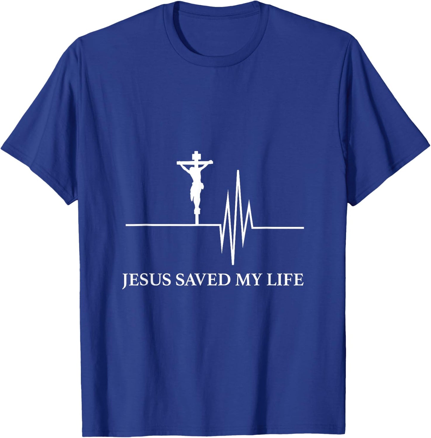 Christian Gospel and Bible Phrase for our Lord Jesus T-Shirt - T-Shirt | Royal