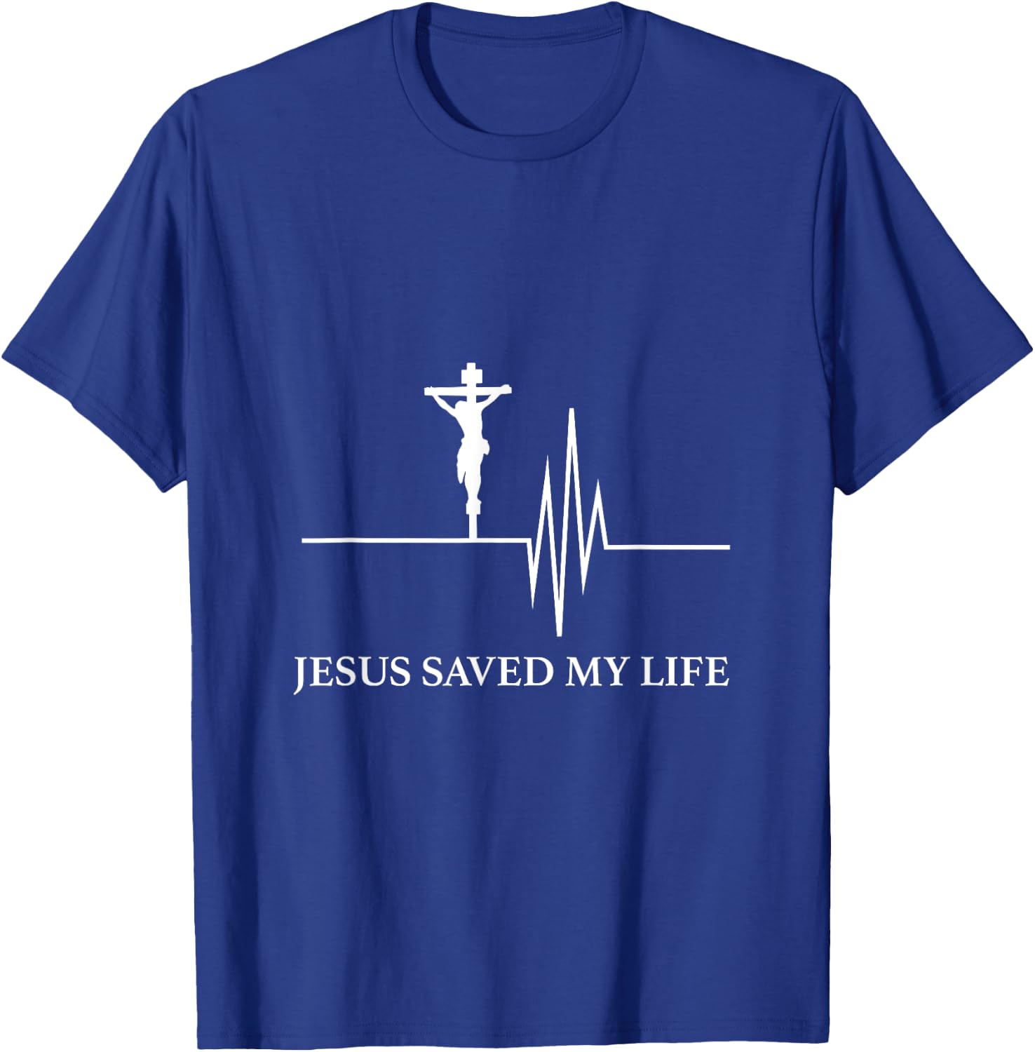Christian Gospel and Bible Phrase for our Lord Jesus T-Shirt - T-Shirt | Royal
