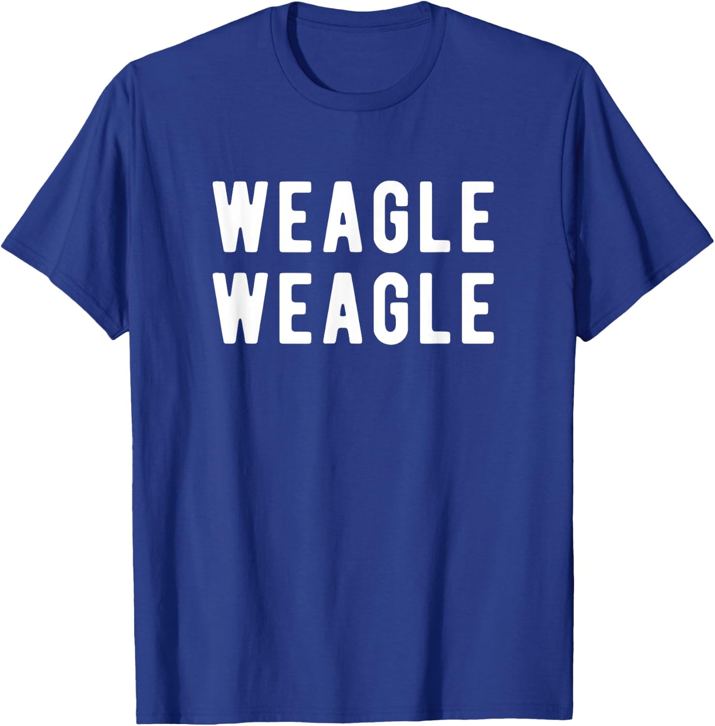 Weagle Weagle Tigers Game Day Shirt T-Shirt - T-Shirt | Royal