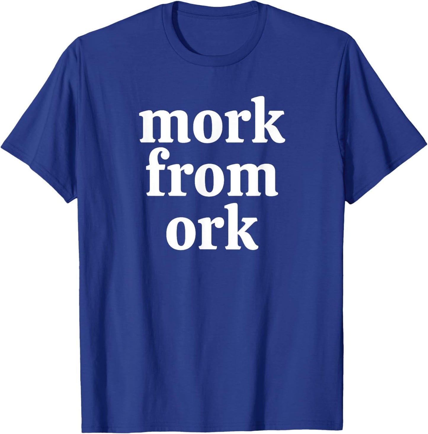 Mork From Ork Funny 70's & 80's Nostalgia T-Shirt - T-Shirt | Royal
