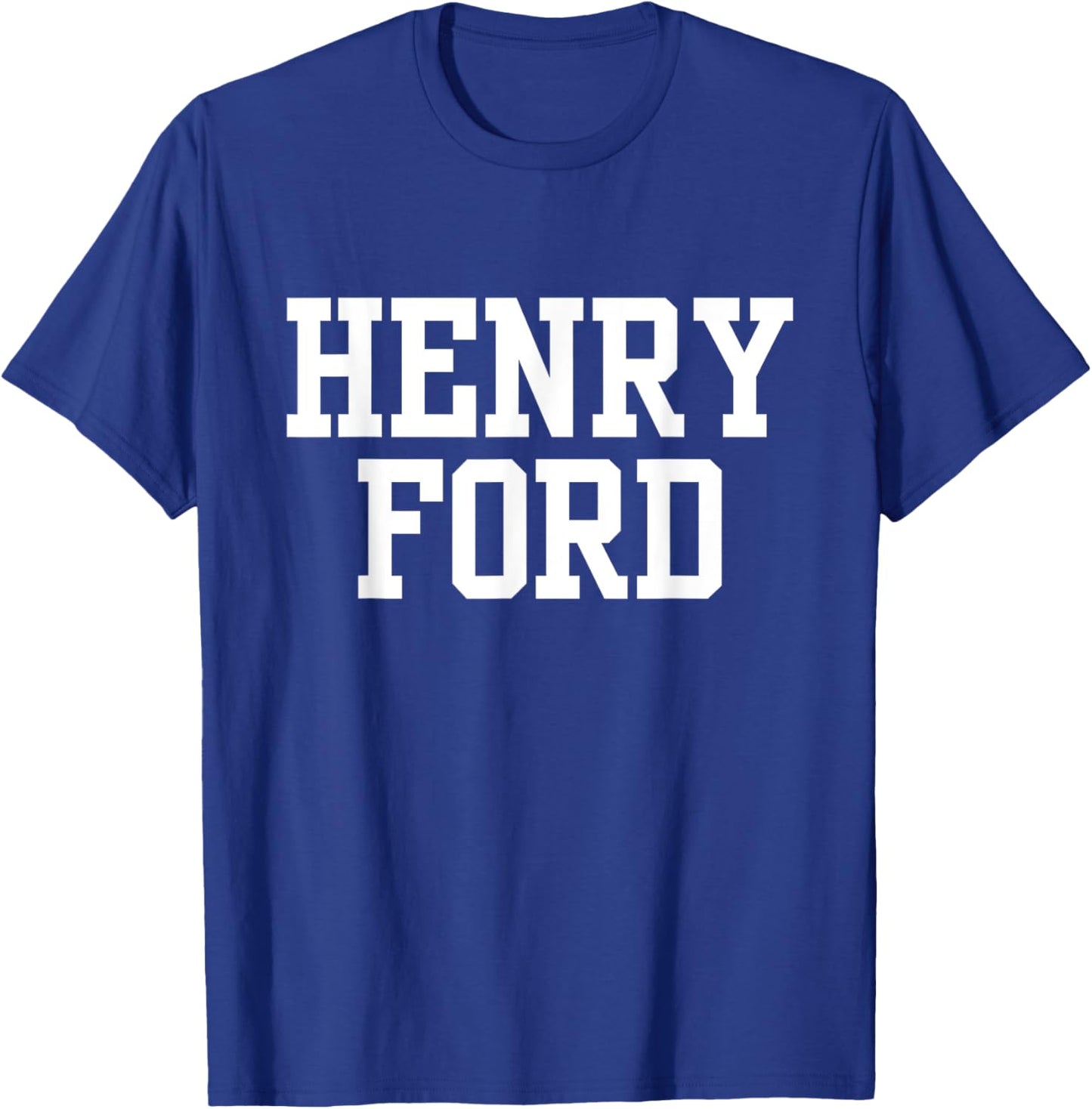 Henry Ford College Apparel Sports Fan T-Shirt - T-Shirt | Royal