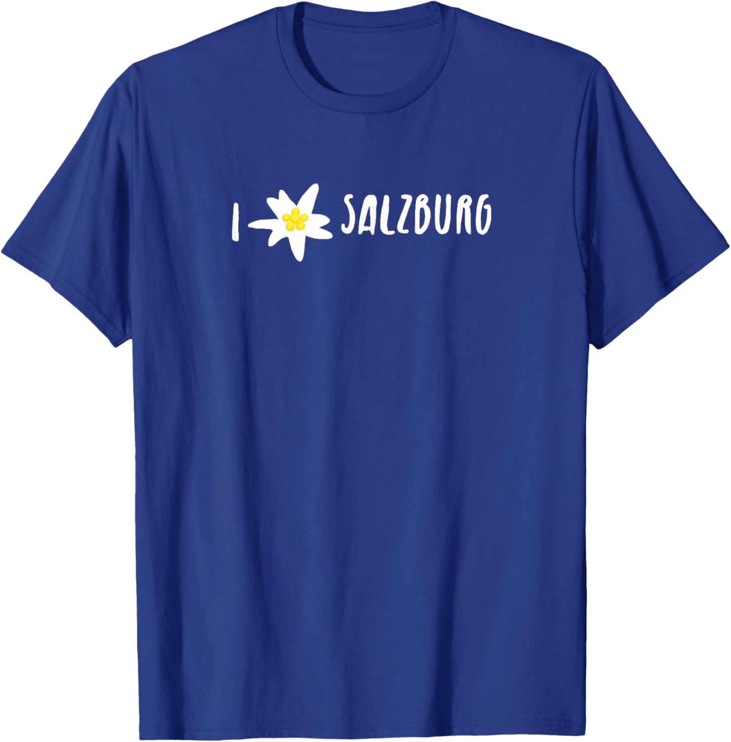 I love Salzburg Salzburger Edelweiss Austrian T-Shirt - T-Shirt | Royal