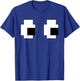 Retro Arcade Game Ghost 80s 8 bit Halloween Group Costume T-Shirt - T-Shirt | Royal