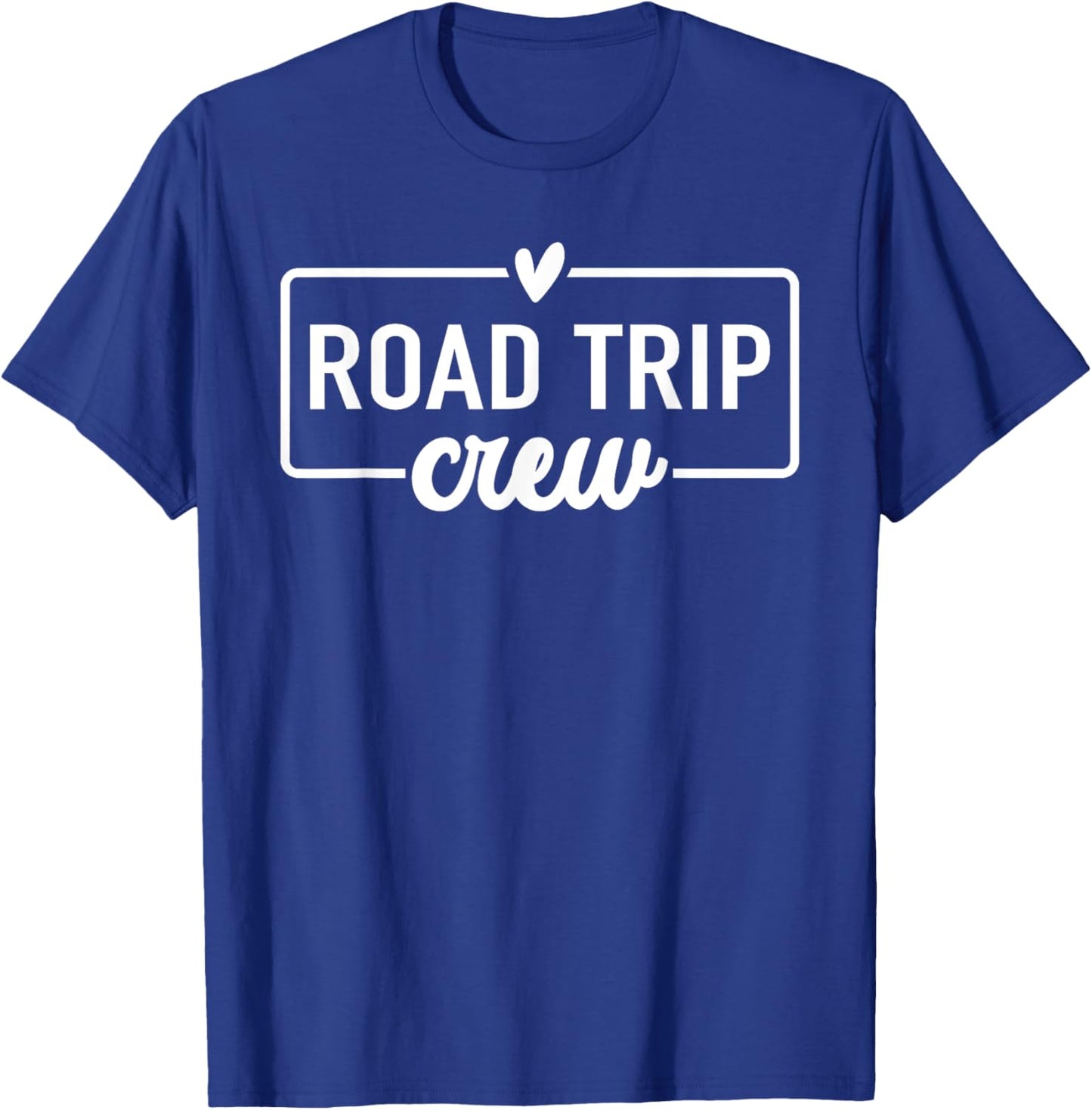 Road Trip Crew RV Adventure Family Friend Vacation Matching T-Shirt - T-Shirt | Royal