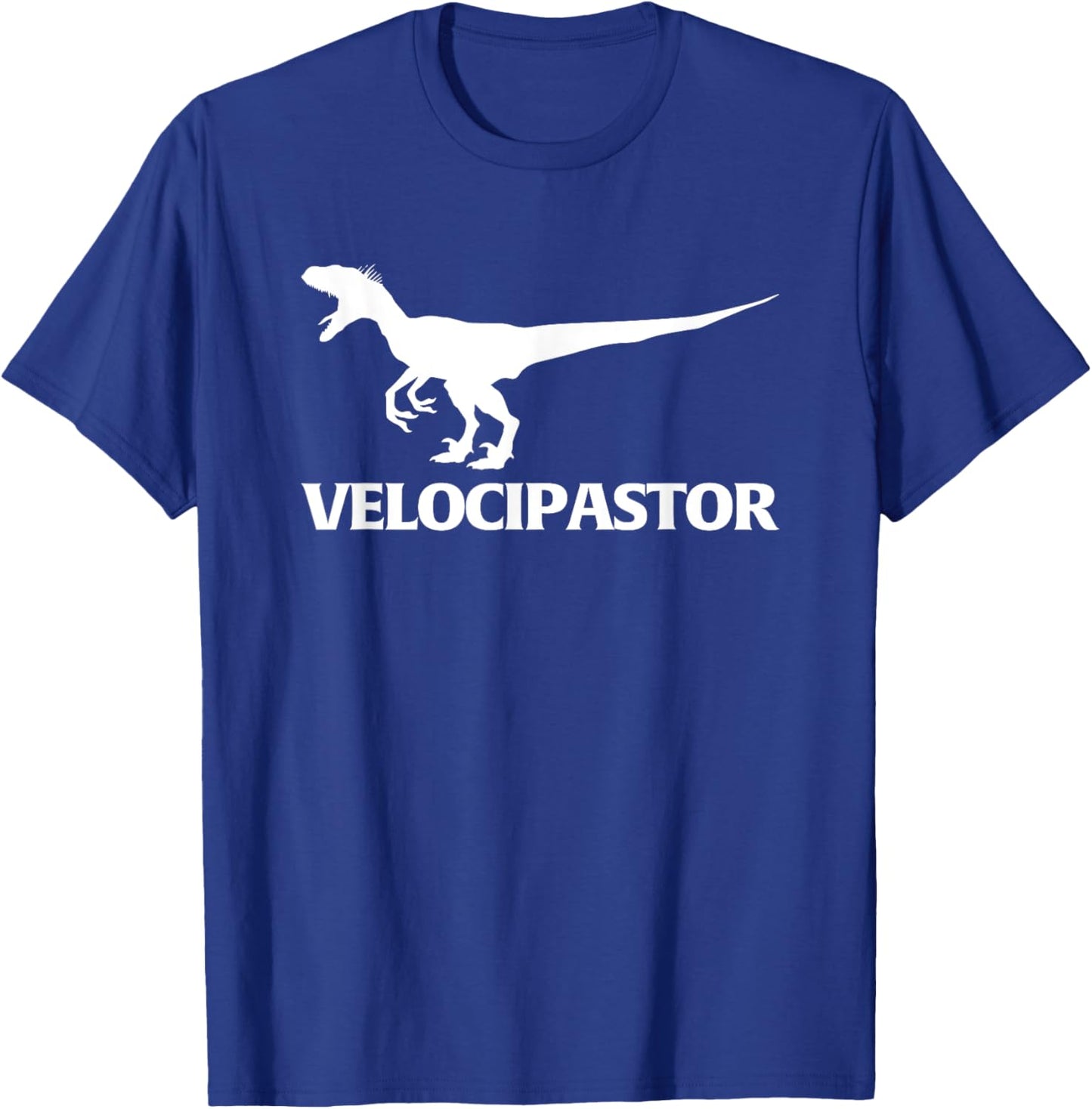 VelociPastor - Funny Pastor Saying Catholic Cool Pastor T-Shirt - T-Shirt | Royal