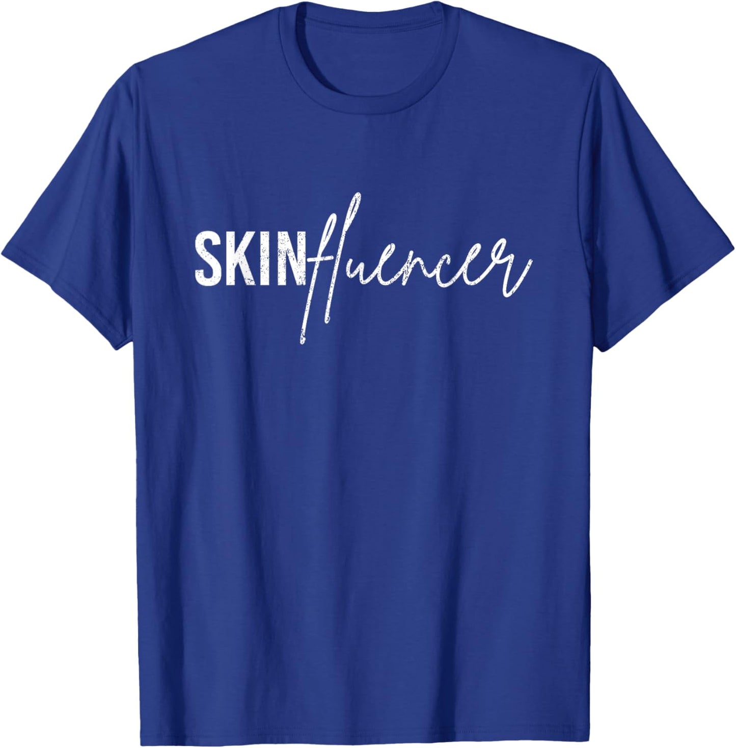 Vintage Skinfluencer Dermatologist Esthetician T-Shirt - T-Shirt | Royal