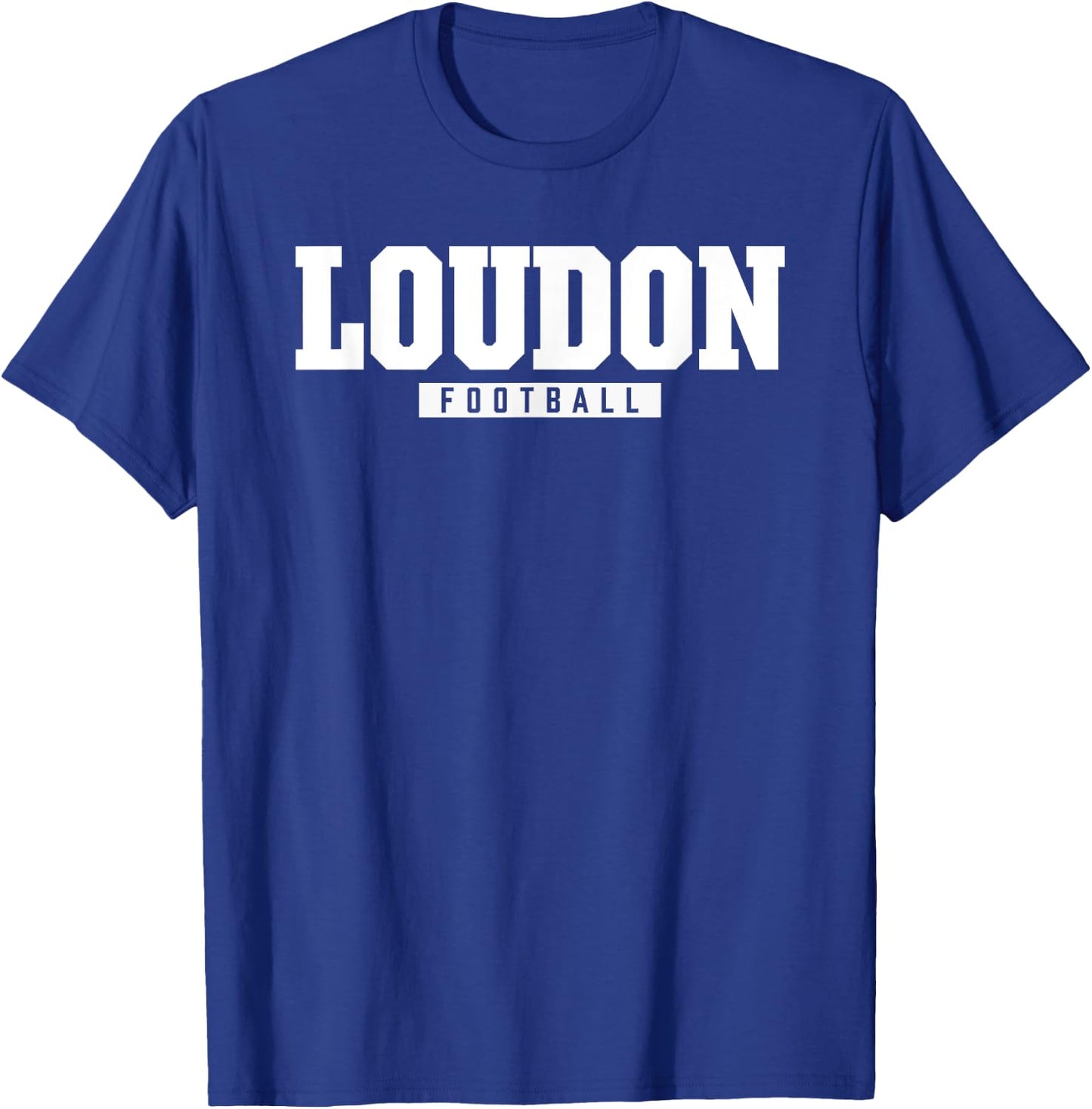 Loudon High School Football HS T-Shirt - T-Shirt | Royal