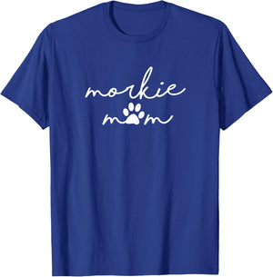Morkie Mom Maltese Yorkie Mix Dog Mama T-Shirt - T-Shirt | Royal