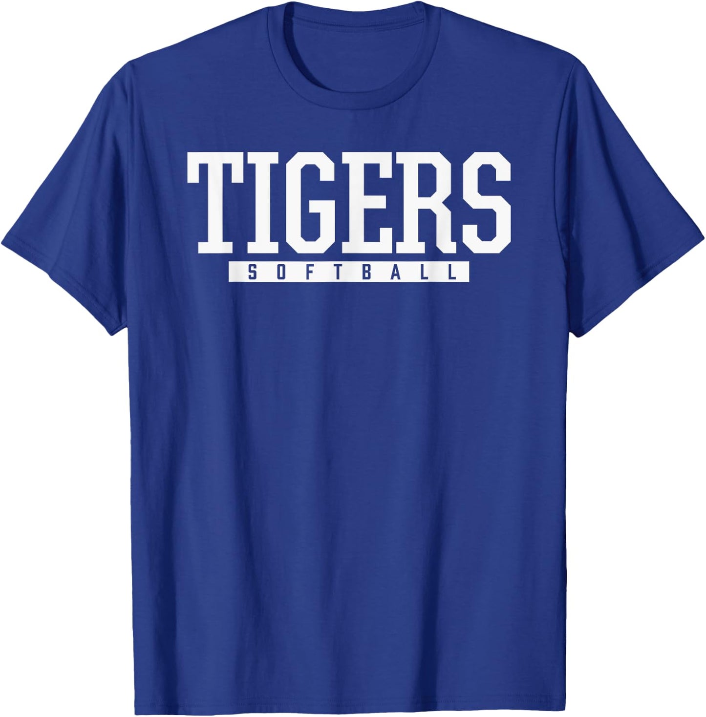 Sacred Heart Tigers Softball HS T-Shirt - T-Shirt | Royal