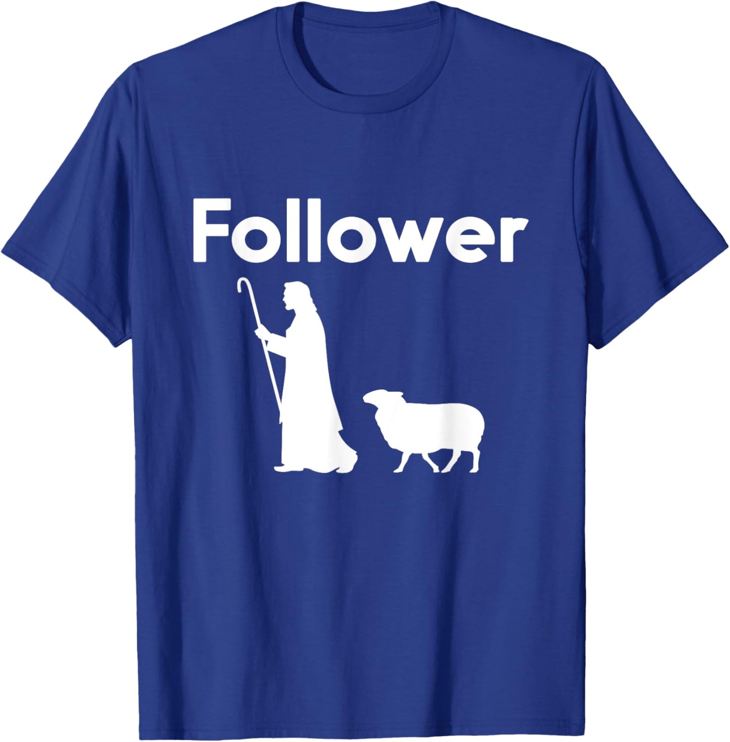 Followers of Jesus Christ parable of the lost sheep T-Shirt - T-Shirt | Royal