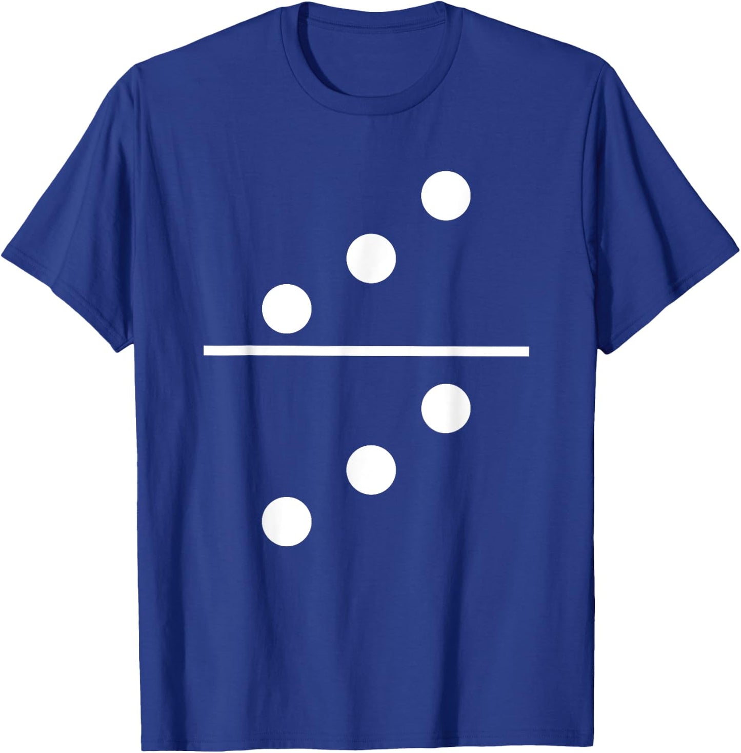 Domino 3 and 3 Matching Halloween Group Costumes 3-3 T-Shirt - T-Shirt | Royal