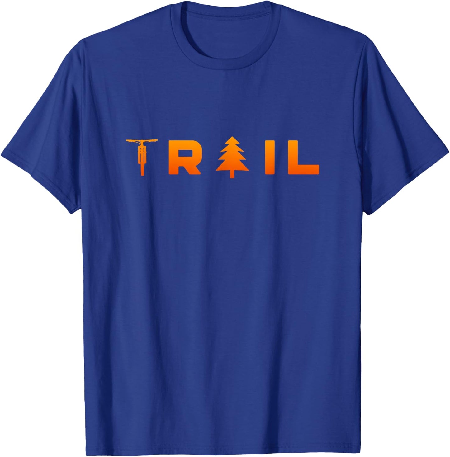 Trail MTB Mountain Bike Apparel - MTB Mountain Bike T-Shirt - T-Shirt | Royal