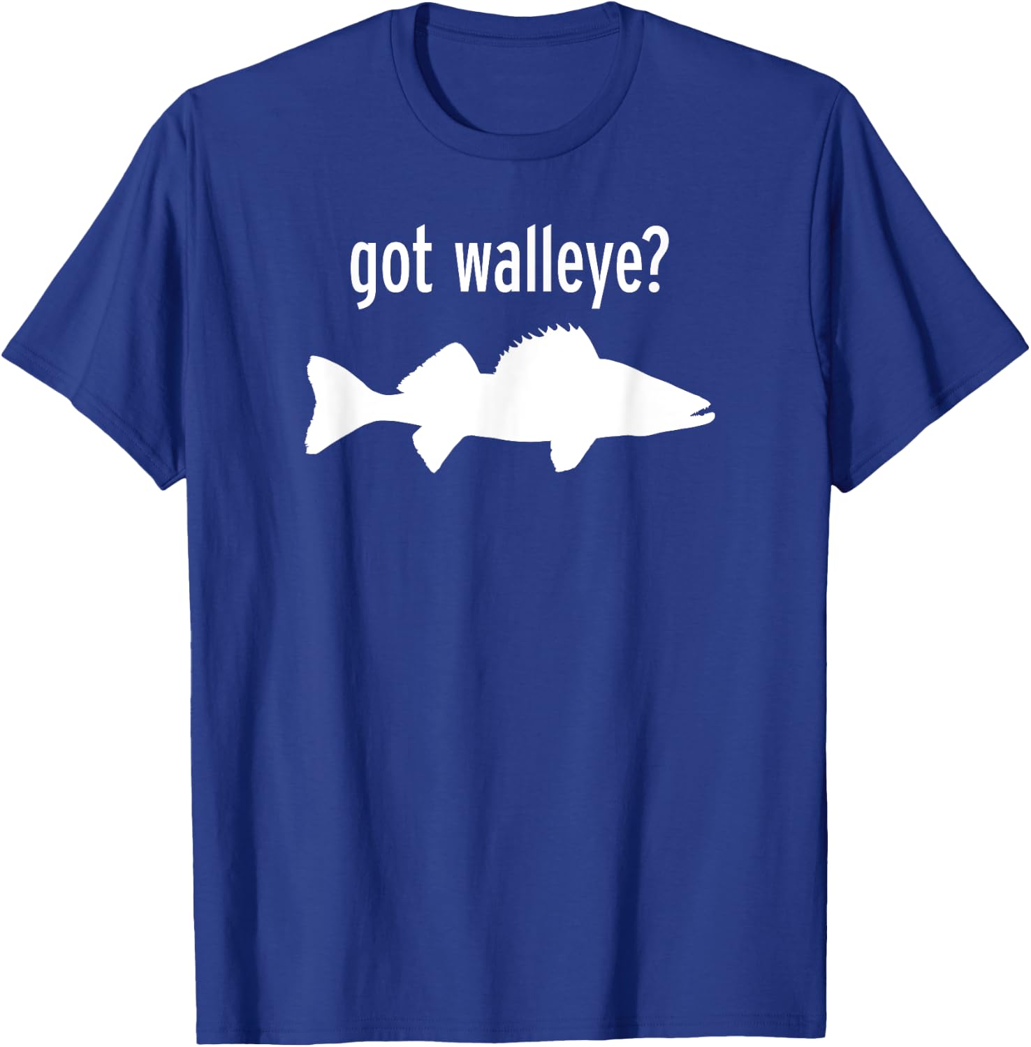 Walleye Fishing T-Shirt - T-Shirt | Royal