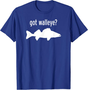 Walleye Fishing T-Shirt - T-Shirt | Royal