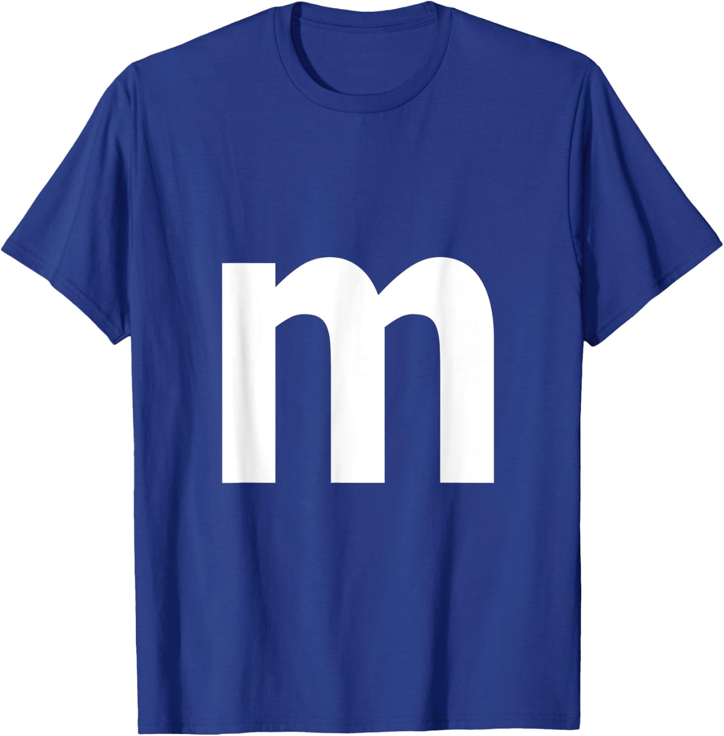 Alphabet Letter M (lower case m) - Additional Colors T-Shirt - T-Shirt | Royal