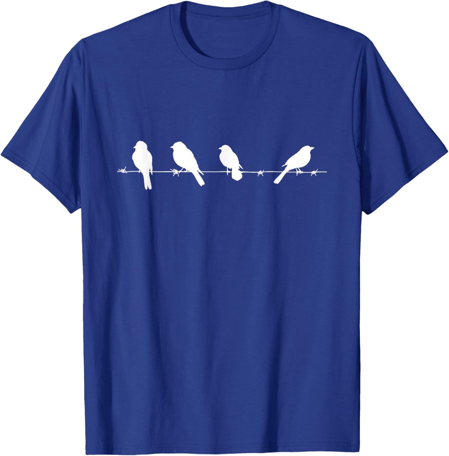 Birds on a Tree, Branch Birding Bird Watchers Gifts T-Shirt - T-Shirt | Royal