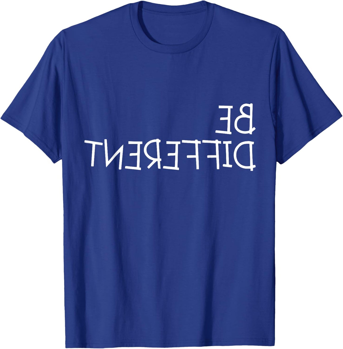 Be Different Funny Introvert Designs Early Bird I'm Not For Everyone Backwards T-Shirt - T-Shirt | Royal