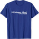 Vintage I'd Biopsy That Dermatology Nurse Derm Dermatologist T-Shirt - T-Shirt | Royal