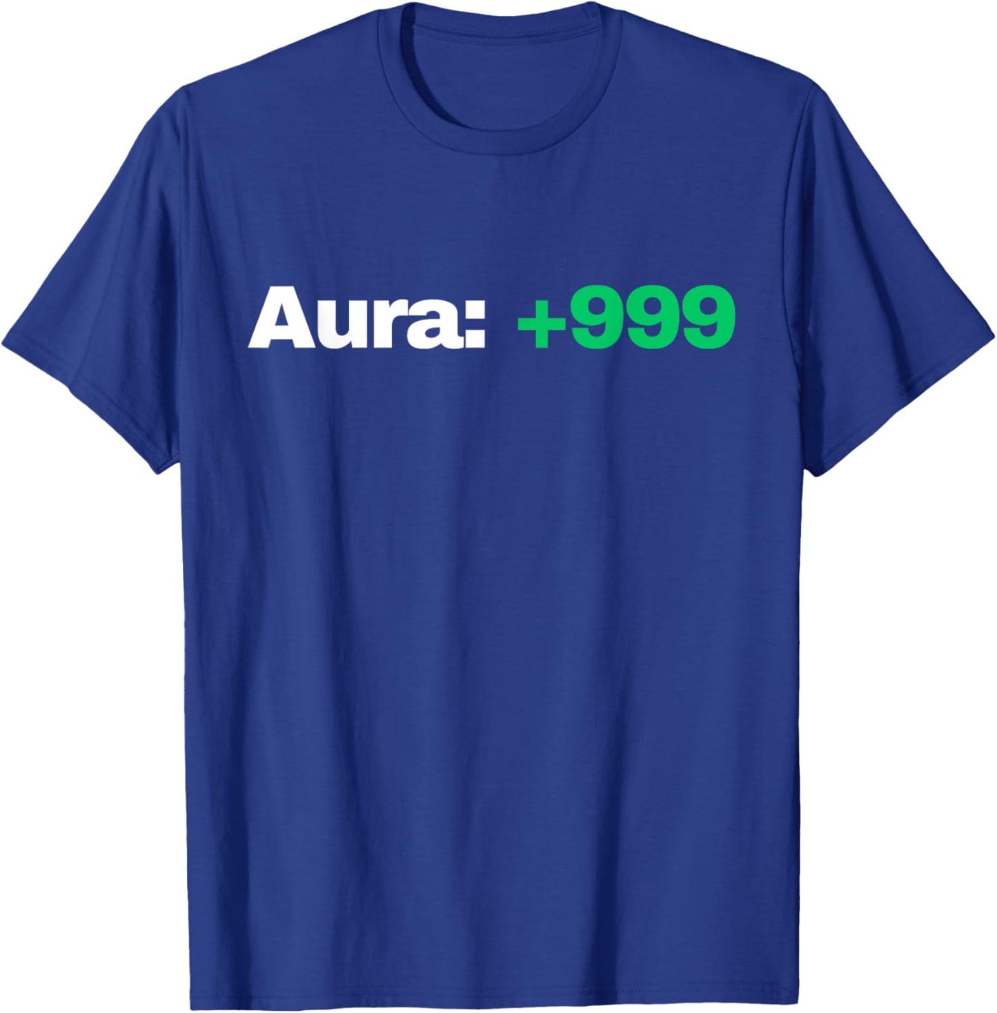 Funny Aura Points Sarcastic Meme T-Shirt - T-Shirt | Royal