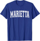 MARIETTA OH OHIO USA Vintage Sports Varsity Style T-Shirt - T-Shirt | Royal
