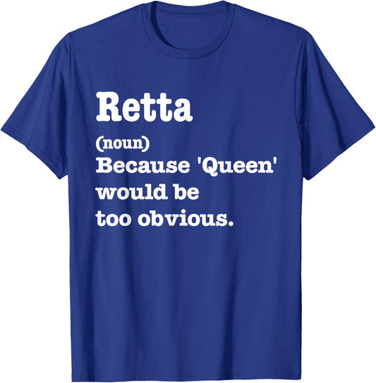 RETTA Sarcasm Queen - Custom RETTA Women's T-Shirt - T-Shirt | Royal