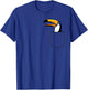 Tiny Toucan Companion: Colorful Pocket Friend T-Shirt - T-Shirt | Royal