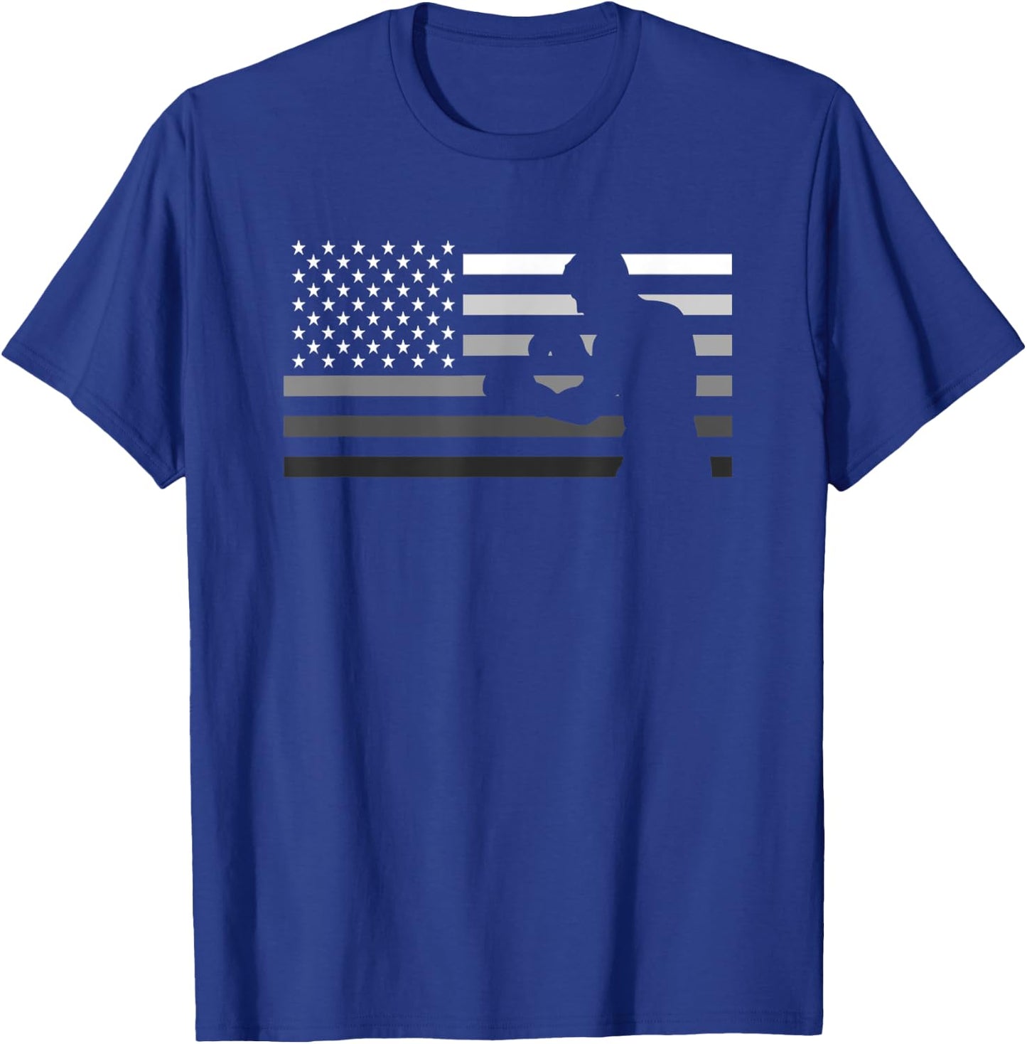 American Boxing T Shirt T-Shirt - T-Shirt | Royal