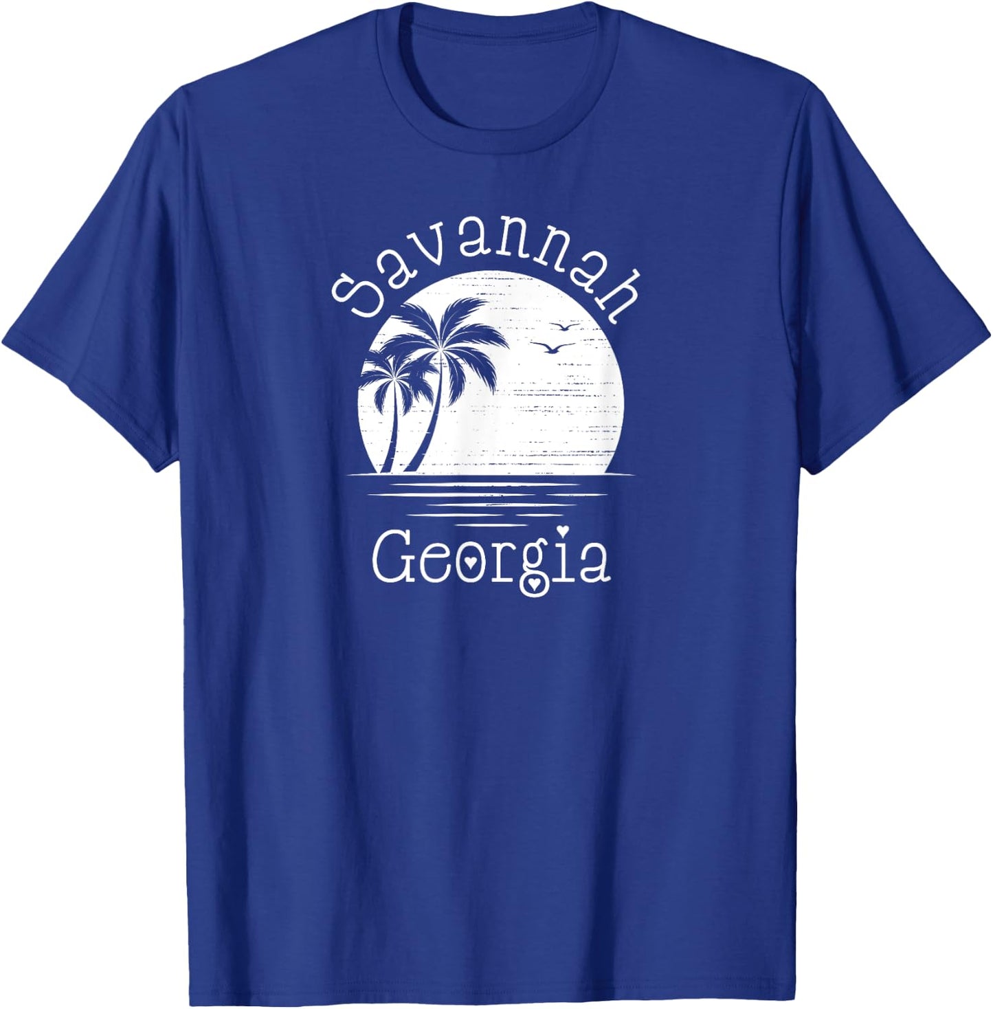 Savannah Georgia T-Shirt - T-Shirt | Royal