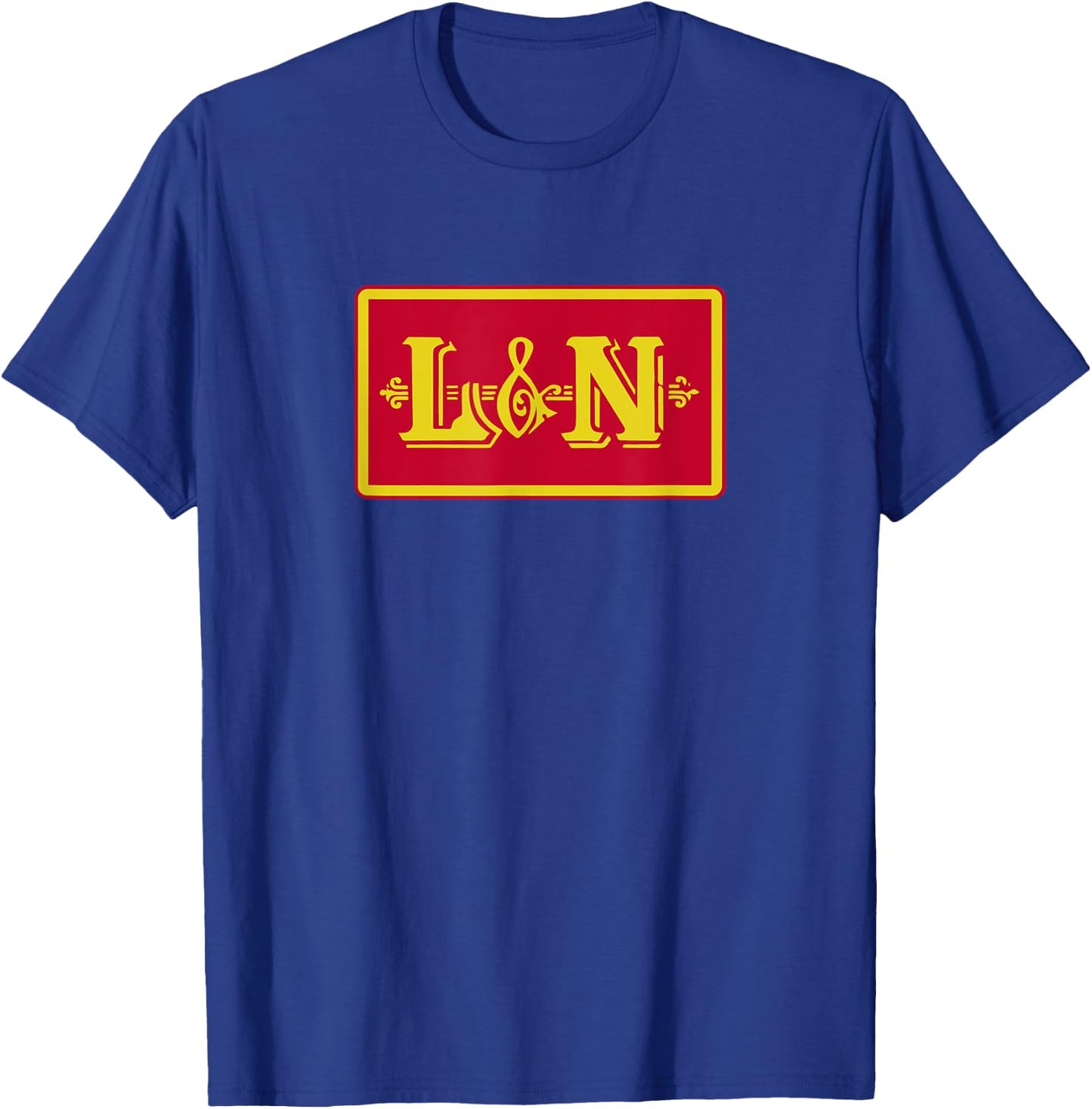 Retro Railroad Louisville and Nashville Railway T-Shirt - T-Shirt | Royal