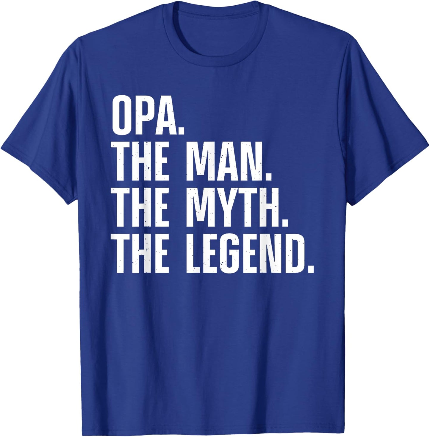 Funny Opa Design For Grandpa Grandfather From Grandkids Opa T-Shirt - T-Shirt | Royal