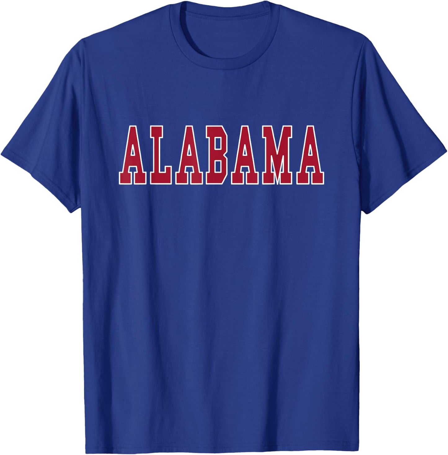 Alabama - Throwback Design - Classic T-Shirt - T-Shirt | Royal