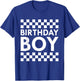 Pit Crew Birthday Boy Family Matching Racing Birthday Boy T-Shirt - T-Shirt | Royal