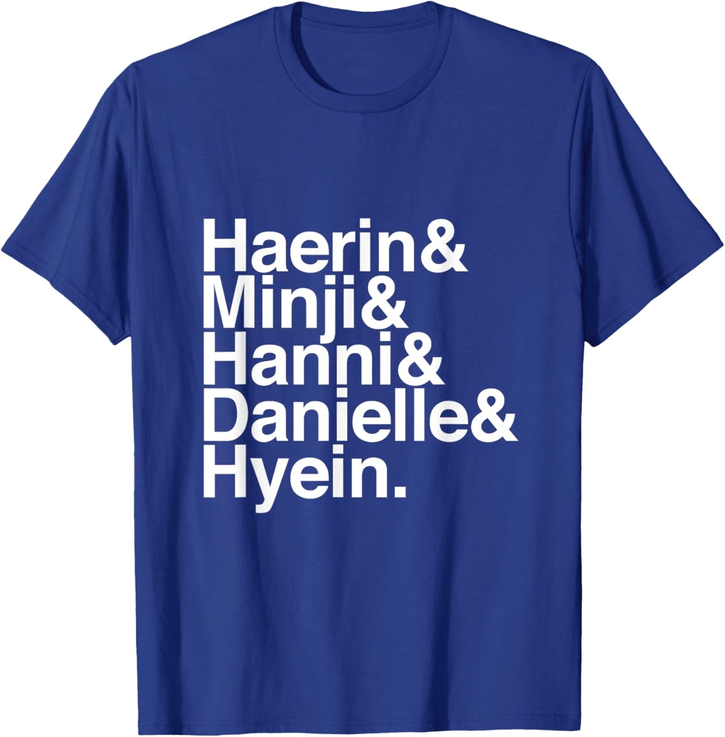 Haerin & Minji & Hanni & Danielle & Hyein T-Shirt - T-Shirt | Royal
