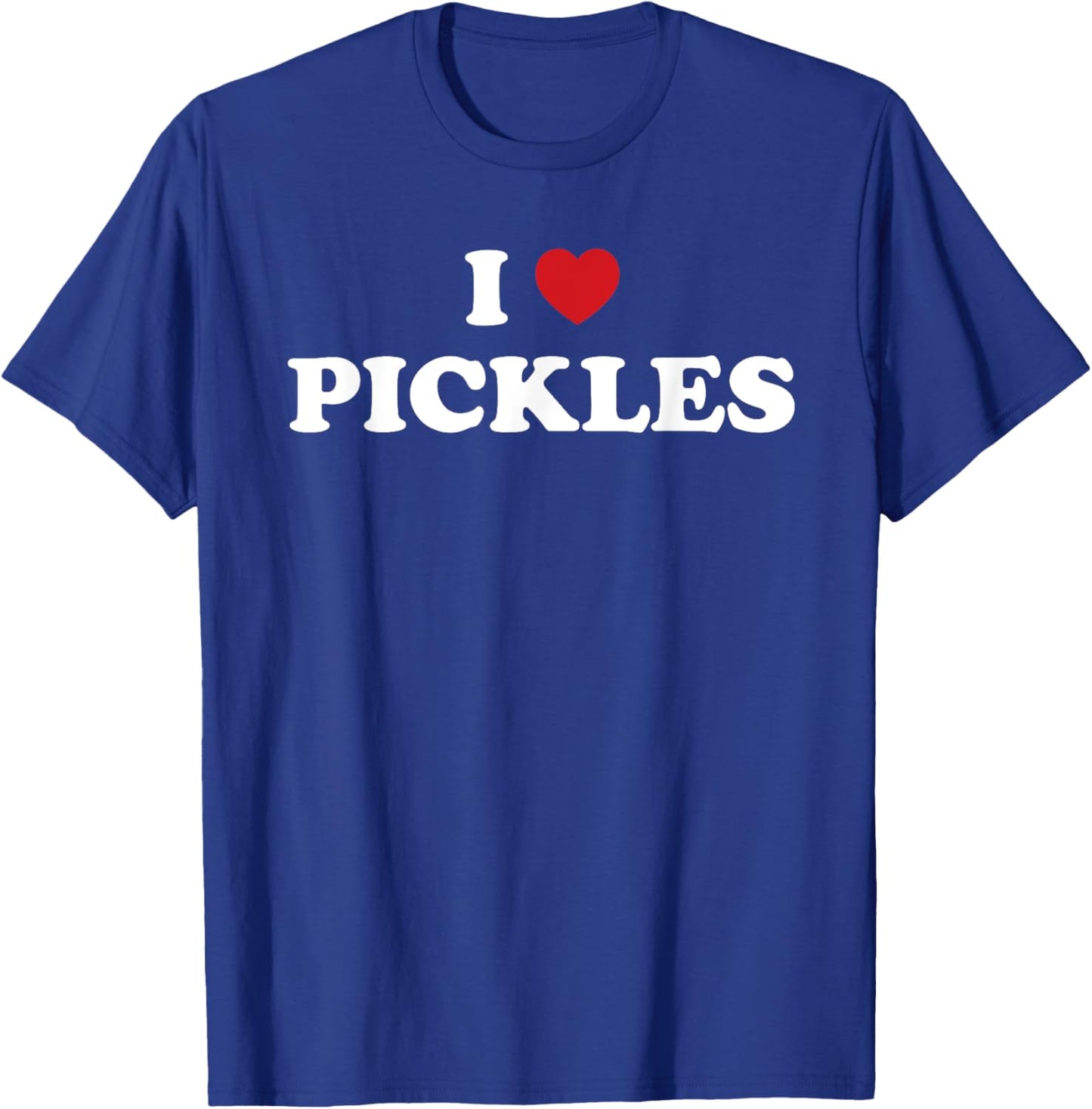 I Heart Pickles T-Shirt - T-Shirt | Royal