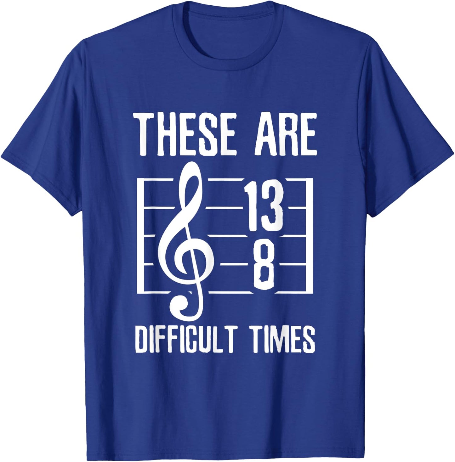 Sarcastic Music Sheet with notes T-Shirt - T-Shirt | Royal